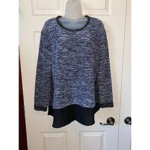 Two by Vince Camuto Layered Sweater Size Large
